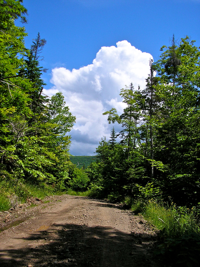 Mabou Mountain Comes into View over the MacDonalds Glen Road