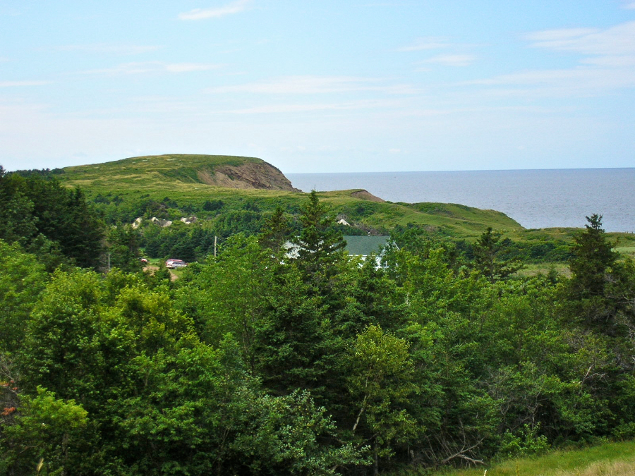 Finlay Point seen from the white house