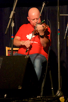 Mike Barron on fiddle