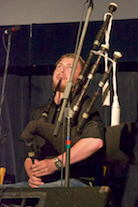 Scott MacIntosh on solo highland bagpipes