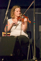 Leanne Aucoin on fiddle