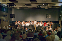 Cape Breton Fiddlers’ Association Second Group Number, directed by Kolten Macdonell and accompanied by Adam Young on keyboard