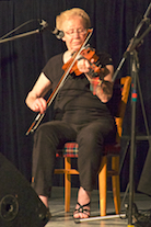 Lorraine Lynch on fiddle