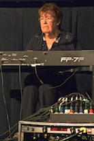 Janet Cameron on keyboard