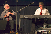 Ian Cameron on bellows pipes accompanied by Lawrence Cameron on keyboard