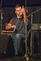 Brent Aucoin on fiddle