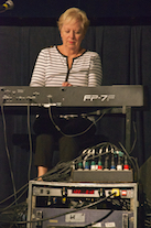 Betty Lou Beaton on keyboard