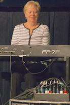 Betty Lou Beaton on keyboard