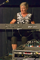 Carol Ann MacDougall playing an air and jigs on solo keyboard