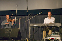 Brad Reid on fiddle accompanied by Kolten Macdonell on keyboard