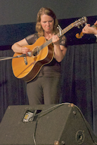 Mary Beth Carty on guitar