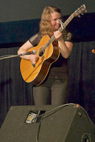 Mary Beth Carty on guitar