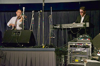 John Pellerin on fiddle accompanied by Ashley MacIsaac on keyboard