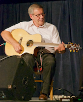 Gaston Chiasson on guitar