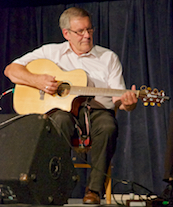 Gaston Chiasson on guitar