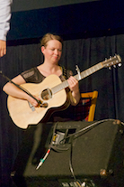 Mary Beth Carty on guitar