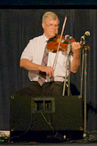 Bernard McDonell on fiddle