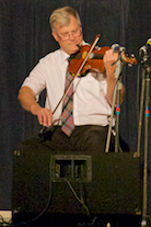 Bernard McDonell on fiddle