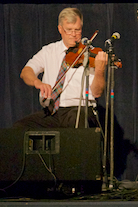 Bernard McDonell on fiddle