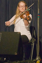 Mckayla MacNeil on fiddle