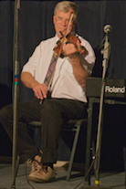 Bernard McDonell on fiddle