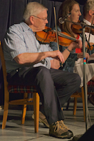 Donald MacPhee on fiddle