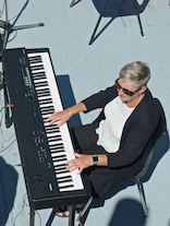 Carol Ann MacDougall accompanying on keyboard