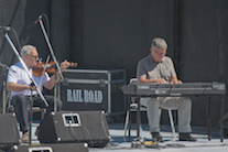 Donny LeBlanc on fiddle accompanied by Lawrence Cameron on keyboard