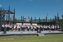 Cape Breton Fiddlers’ Association Second Group Number, directed by Dara Smith-MacDonald and accompanied by Betty Lou Beaton on keyboard