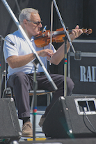 Donny LeBlanc on fiddle