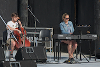 Noel Campbell on cello, accompanied by Gabrielle Campbell on keyboard