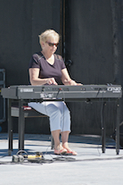 Betty Lou Beaton on keyboard