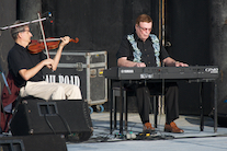 David Greenberg on fiddle accompanied by Doug MacPhee on keyboard