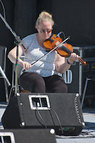 Dara Smith-MacDonald on fiddle