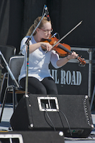 Mckayla MacNeil on fiddle