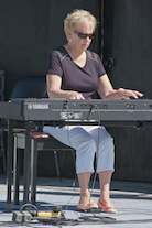 Betty Lou Beaton on keyboard