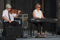 Bernard McDonell on fiddle accompanied by Susan MacLean on keyboard