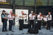 The Glengarry Fiddlers accompanied by Kolten Macdonell on keyboard