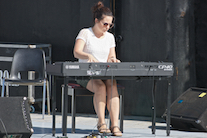 Dawn MacDonald-Gillis on keyboard