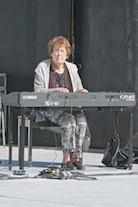 Janet Cameron on keyboard