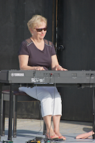 Betty Lou Beaton on keyboard