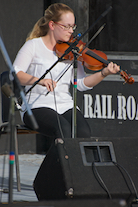 Mckayla MacNeil on fiddle