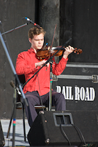 Joe MacMaster on fiddle