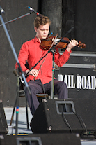 Joe MacMaster on fiddle