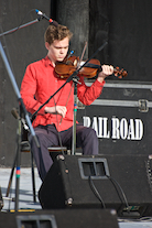 Joe MacMaster on fiddle