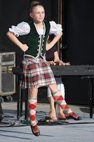 Mia Nordine highland dancing