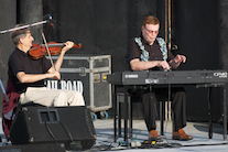 David Greenberg on fiddle accompanied by Doug MacPhee on keyboard