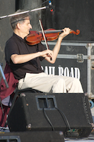 David Greenberg on fiddle