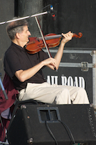 David Greenberg on fiddle