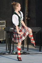 Mia Nordine highland dancing